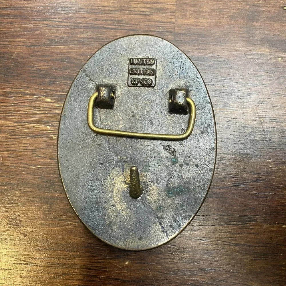 Nissan Belt Buckle USA Smyrna Tennessee Project 1986‎ DMIS limited Edition